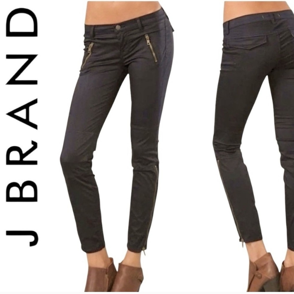 J Brand Agnes Jeans In Worn Onyx